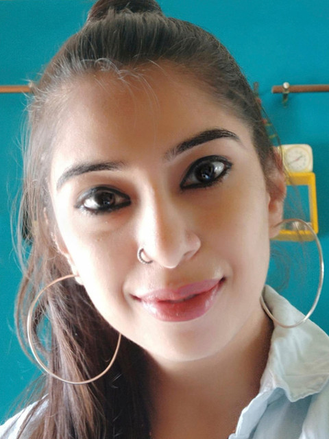 Abhooshan 92.5 Sterling Silver Nose Ring - Image 3