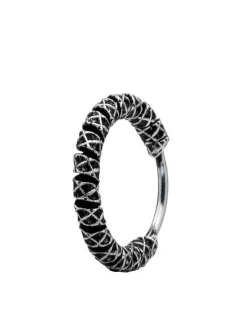 Abhooshan 92.5 Sterling Silver Nose Ring