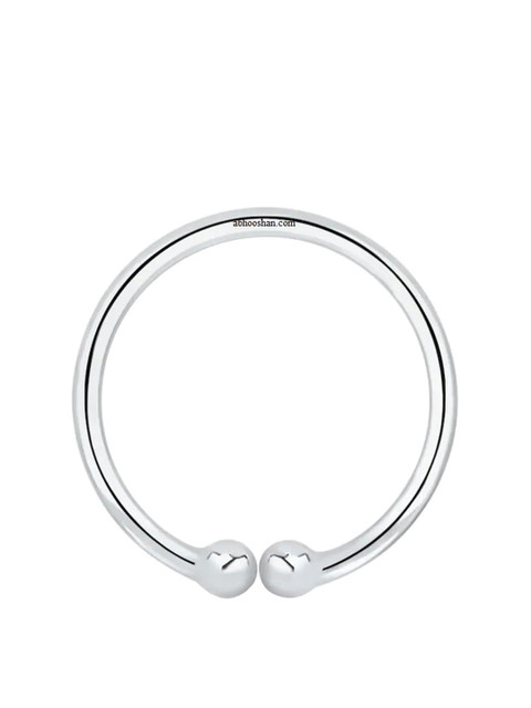 Abhooshan Sterling Silver Ring Nosepin