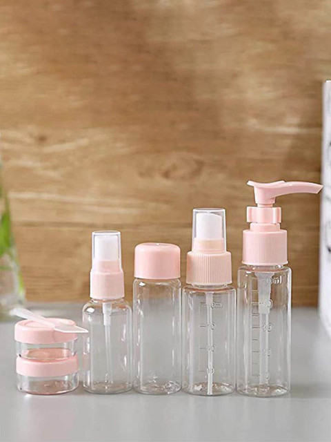 Veoni BELLE Set of 7 Eco Friendly Mini Travel Bottles