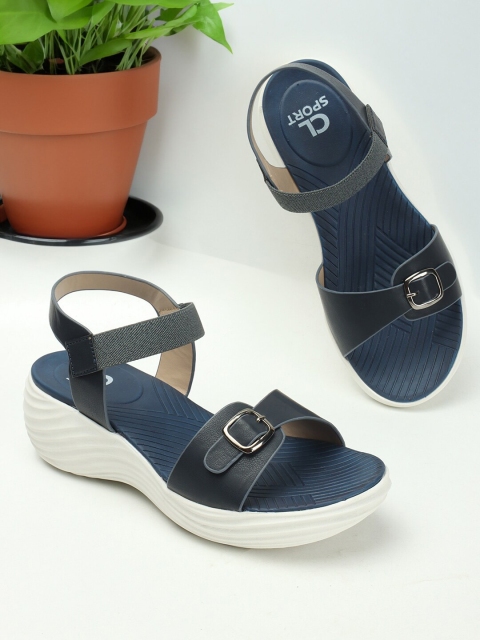 Carlton London Buckle Detailed Comfort Heels - Image 2
