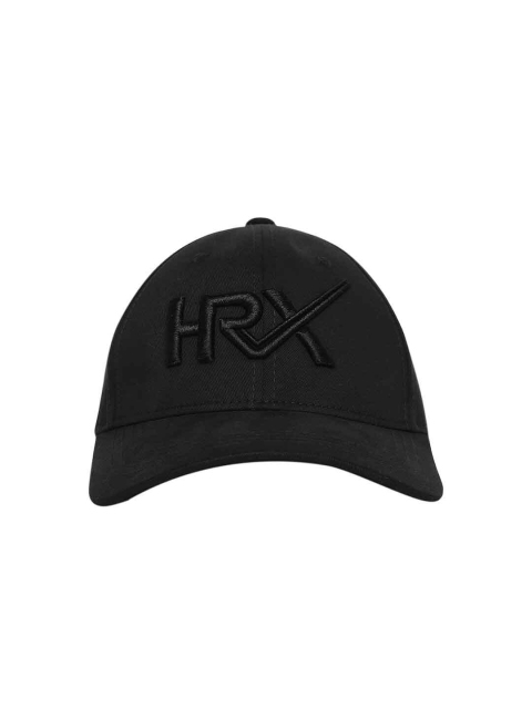 HRX by Hrithik Roshan Men Embroidered Cotton Baseball Cap - Image 2