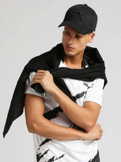 HRX by Hrithik Roshan Men Embroidered Cotton Baseball Cap - Image 5