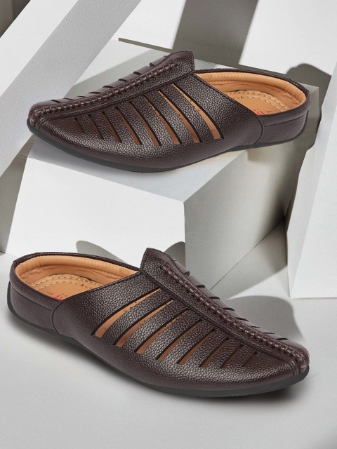 FAUSTO Men Laser Cut Lightweight Mojaris