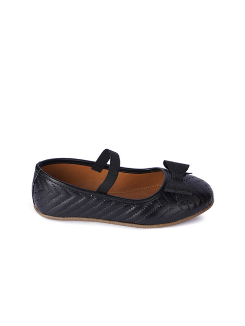 BOYZ N GALZ Girls Embellished Round Toe Bows Ballerinas - Image 3