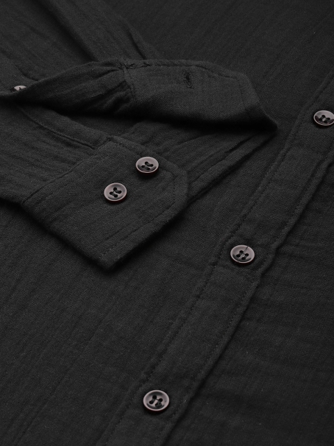 Mast & Harbour Men Solid Casual Shirt - Image 3