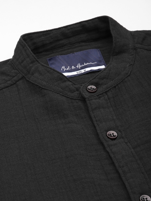 Mast & Harbour Men Solid Casual Shirt - Image 2