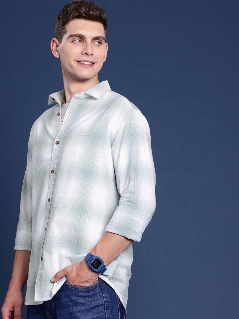 Mast & Harbour Men Checked Casual Shirt - Image 4