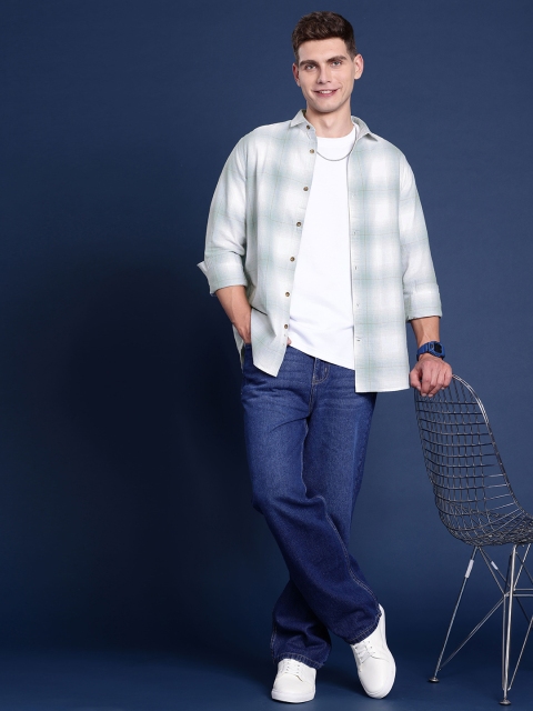 Mast & Harbour Men Checked Casual Shirt - Image 6
