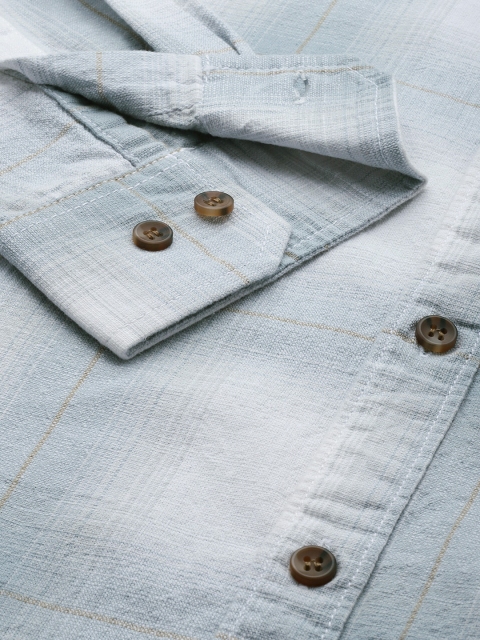 Mast & Harbour Men Checked Casual Shirt - Image 3