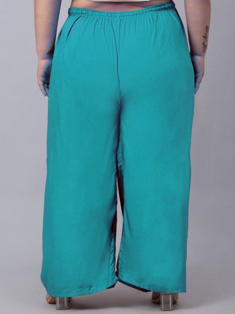 Trend Level Plus Size Wide Leg Palazzos - Image 3