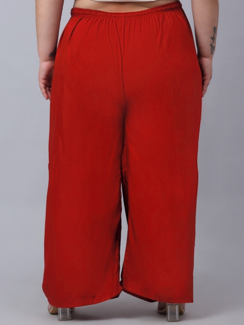 Trend Level Plus Size Wide Leg Palazzos - Image 3