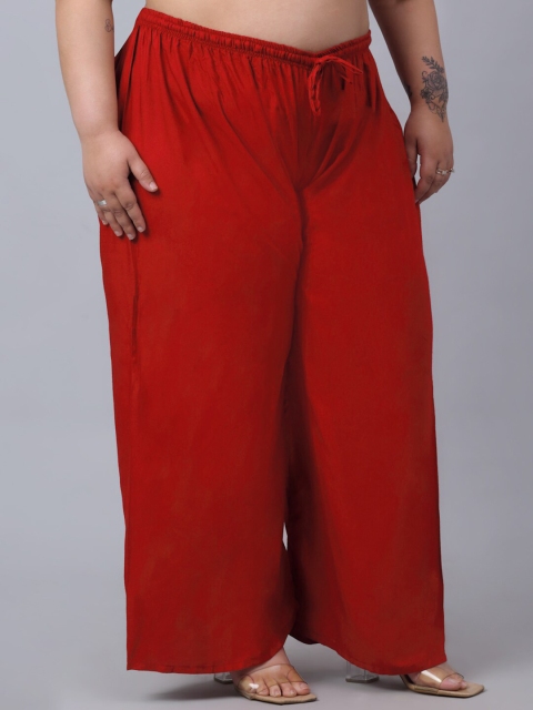 Trend Level Plus Size Wide Leg Palazzos - Image 2