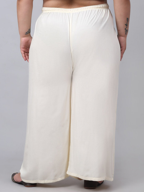 Trend Level Plus Size Wide Leg Palazzos - Image 3