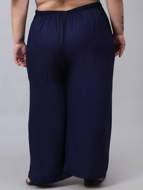 Trend Level Plus Size Wide Leg Palazzos - Image 3