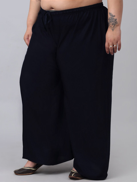 Trend Level Plus Size Wide Leg Palazzos - Image 2