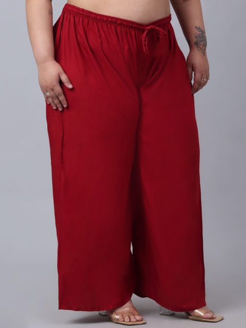 Trend Level Plus Size Wide Leg Palazzos - Image 2