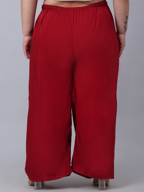 Trend Level Plus Size Wide Leg Palazzos - Image 3