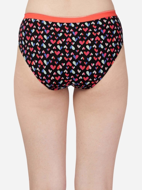 Soie Pack of 3 Assorted Women High Rise Full Coverage Cotton Stretch Hipsters - Image 6