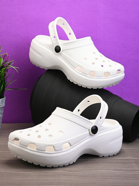 HRX by Hrithik Roshan Women Self Design Rubber Clogs