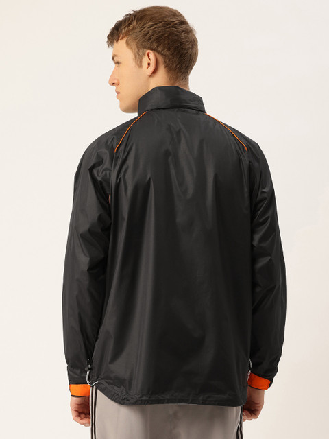 Sports52 wear Hooded Comfort Fit Reversible Rain Jacket - Image 3