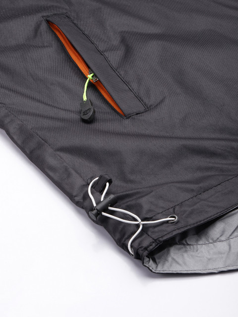 Sports52 wear Hooded Comfort Fit Reversible Rain Jacket - Image 7