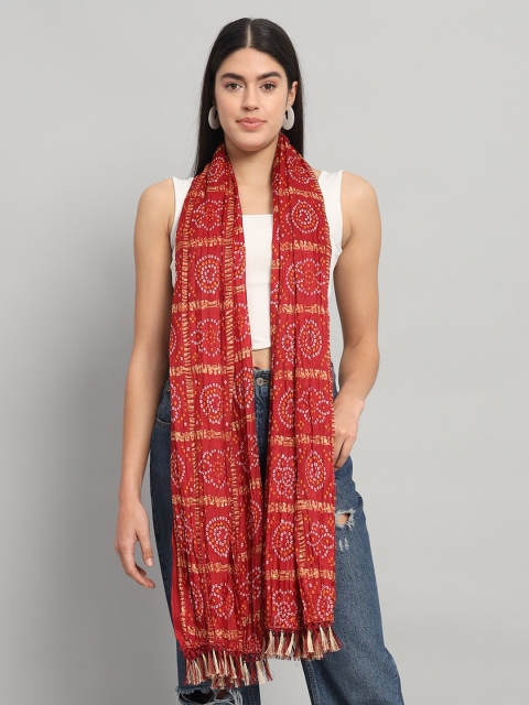 HANDICRAFT PALACE Bandhani Printed Dupatta