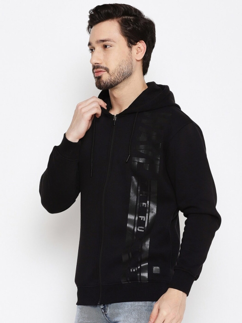 Duke Hooded Cotton Front-Open Sweatshirt - Image 4