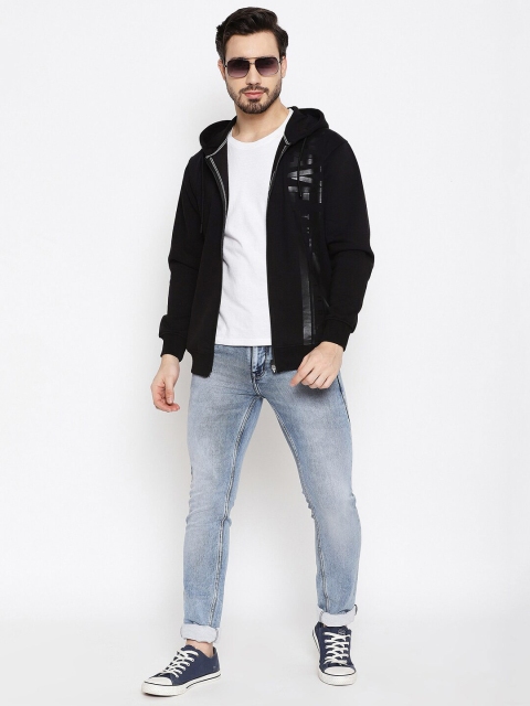 Duke Hooded Cotton Front-Open Sweatshirt - Image 6