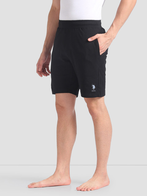 U.S. Polo Assn. Men Relaxed-Fit Mid-Rise Lightweight Shorts - Image 2