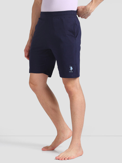 U.S. Polo Assn. Men Relaxed-Fit Mid-Rise Lightweight Shorts - Image 2
