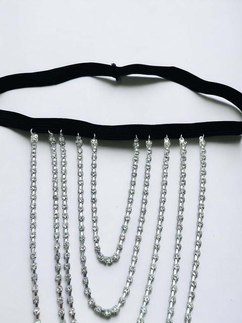 ISHKAARA Silver-Plated Leg Chain - Image 2