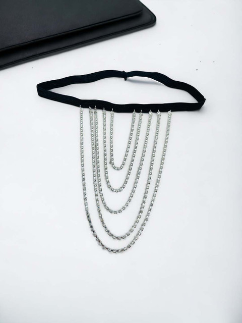 ISHKAARA Silver-Plated Leg Chain - Image 3
