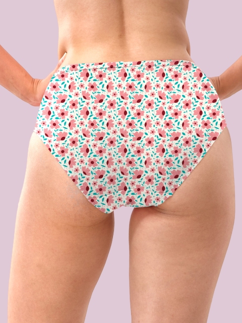LYRA Pack Of 4 Assorted Mid-Rise Anti-Odour Bikini Briefs - Image 5