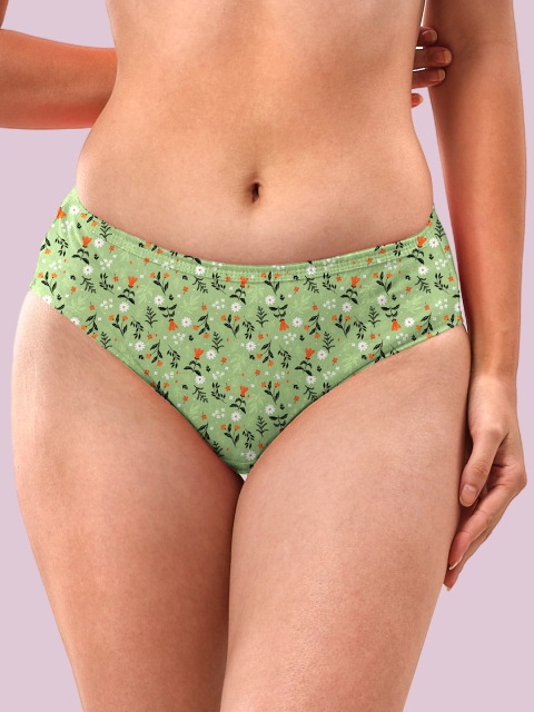 LYRA Pack Of 4 Assorted Mid-Rise Anti-Odour Bikini Briefs - Image 2