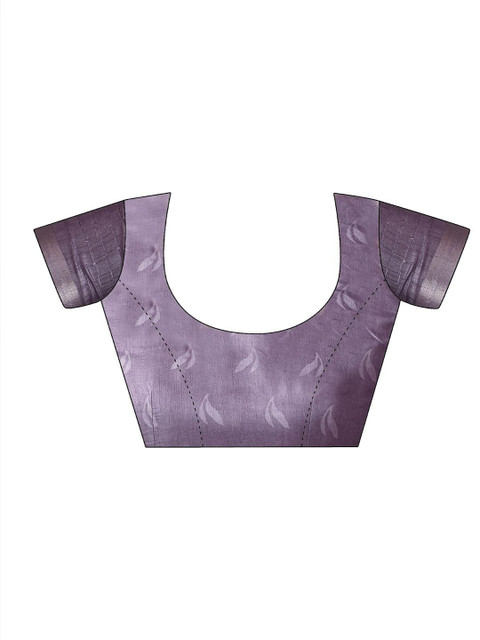 KALINI Floral Printed Zari Saree - Image 7