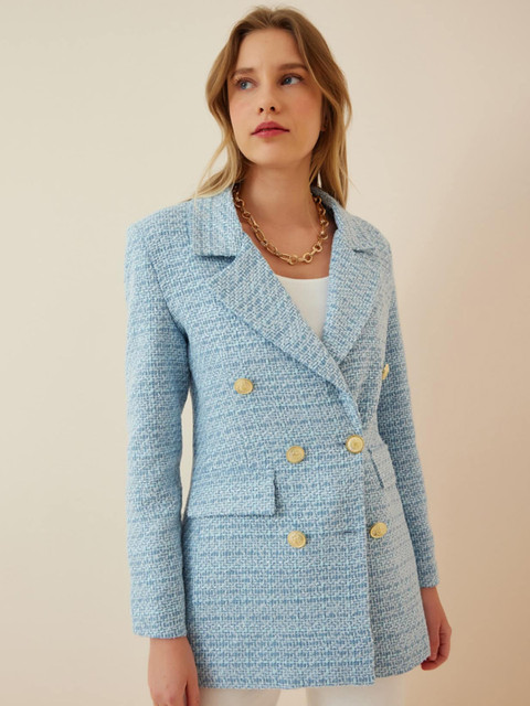 Happiness istanbul Self-Design Double-Breasted Blazers