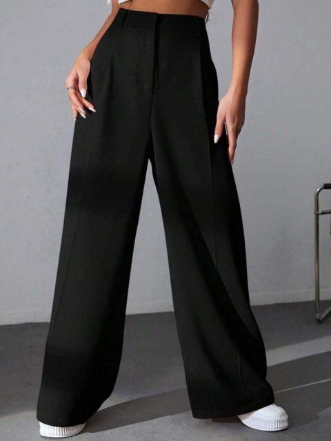 BROADSTAR Women Pleated Korean Pants