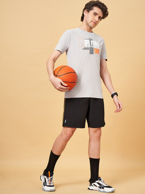 Ajile by Pantaloons Typography Printed Slim Fit Sports T-shirt - Image 5