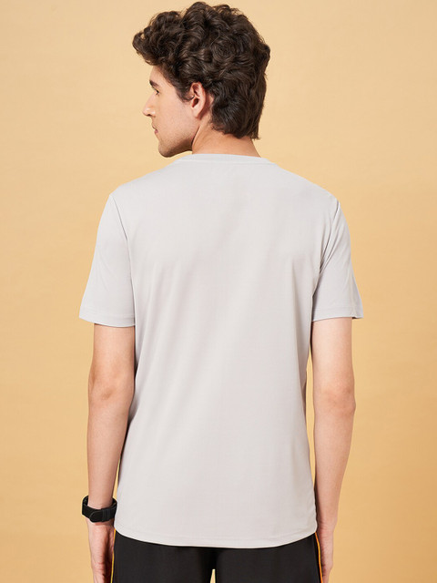Ajile by Pantaloons Typography Printed Slim Fit Sports T-shirt - Image 4