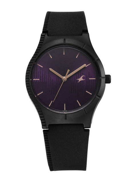 Fastrack Women Embellished Dial & Wrap Around Straps Analogue Watch 68022PP10W