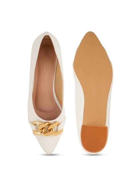 Mast & Harbour Embellished Pointed Toe Block Heeled Pumps - Image 5