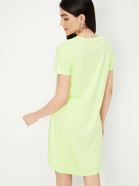 max Typography Printed Pure Cotton T-shirt Nightdress - Image 4