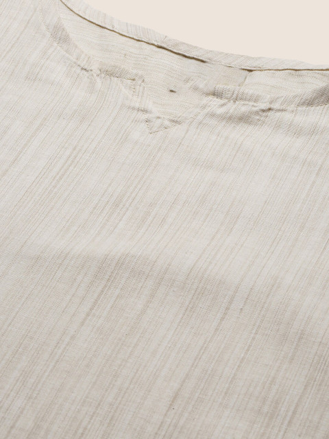 KALINI Round Neck Regular Straight Kurta - Image 2