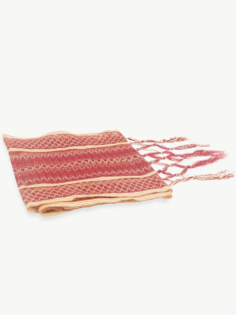 SG LEMAN Men Embroidered Abstract Stole - Image 3