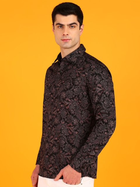 ZNX Clothing Men Premium Floral Opaque Printed Casual Shirt - Image 3