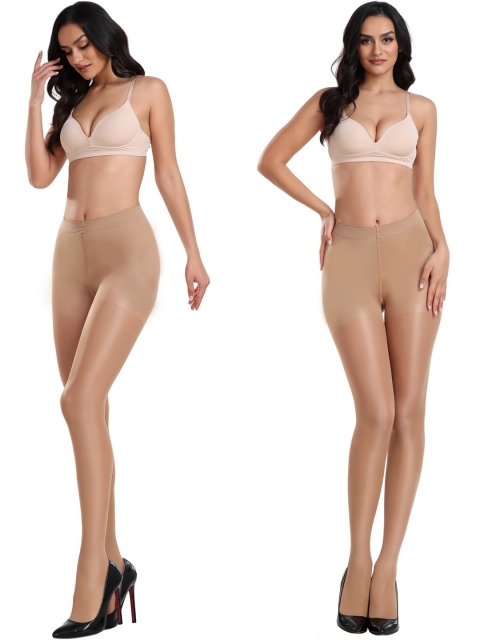 Krelin Thigh-High Sheered Stockings - Image 5