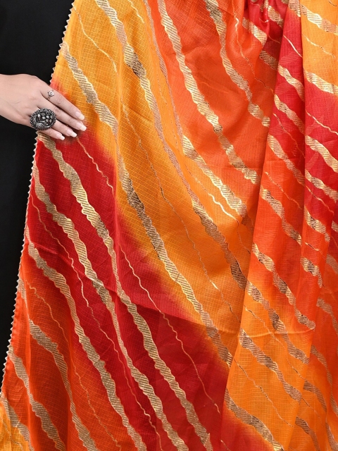 Apratim Leheriya Printed Dupatta - Image 2