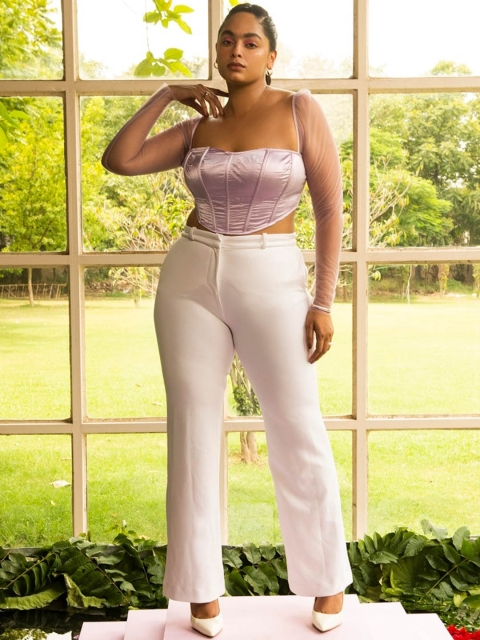 Lea Clothing Co. Sweetheart Neck Corset Top - Image 4
