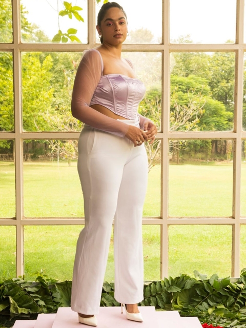 Lea Clothing Co. Sweetheart Neck Corset Top - Image 3